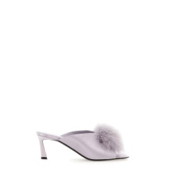 MULE MAE IN SATIN CREPE