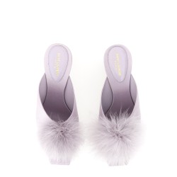 MULE MAE IN SATIN CREPE