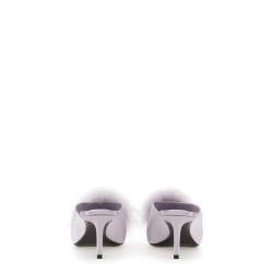 MULE MAE IN SATIN CREPE
