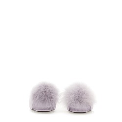 MULE MAE IN SATIN CREPE