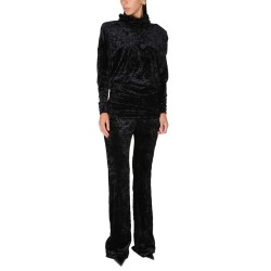 VELVET TURTLENECK TOP