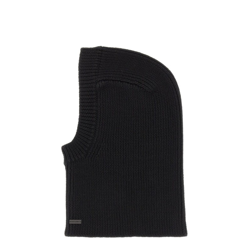 LARGE RIBBED BALACLAVA