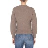 ALPACA KNIT WITH CHEVRON PATTERN