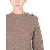ALPACA KNIT WITH CHEVRON PATTERN