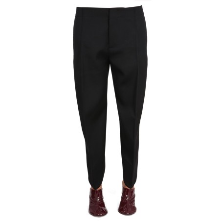 COMPACT WOOL PANTS