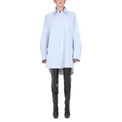 SHIRT WITH CURVED BACK