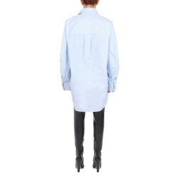 SHIRT WITH CURVED BACK