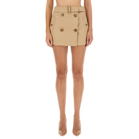 MINI TRENCH SKIRT