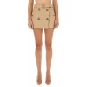 MINI TRENCH SKIRT