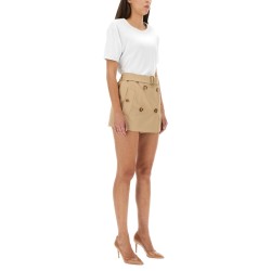 MINI TRENCH SKIRT
