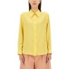 CREPE DE CHINE AND SILK SHIRT