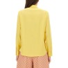 CREPE DE CHINE AND SILK SHIRT