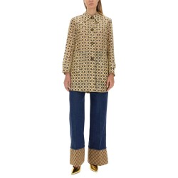 GUCCI HORSEBIT PRINT COAT
