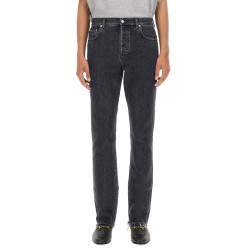 DENIM PANTS WITH LABEL