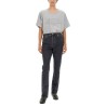 DENIM PANTS WITH LABEL