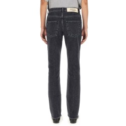 DENIM PANTS WITH LABEL