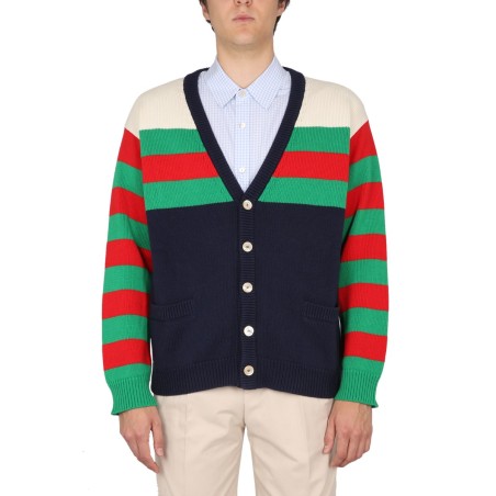 STRIPED CARDIGAN