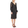VISCOSE MIDI DRESS