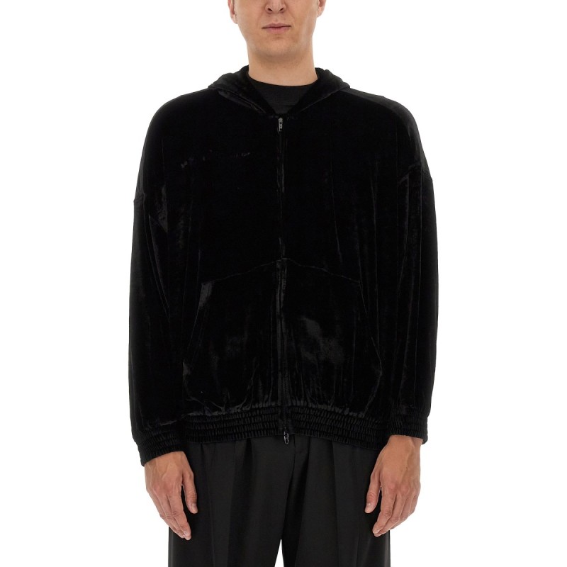 VELVET SWEATSHIRT
