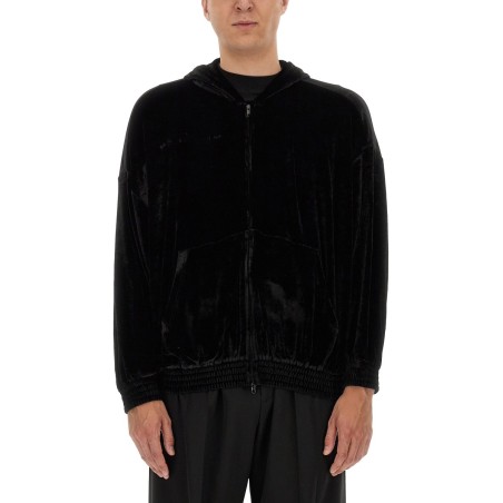 VELVET SWEATSHIRT