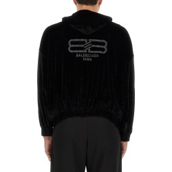 VELVET SWEATSHIRT