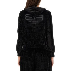 BB PARIS ZIPPERED SWEATSHIRT