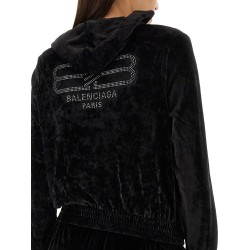 BB PARIS ZIPPERED SWEATSHIRT