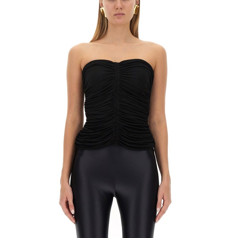 CREPE JERSEY BUSTIER