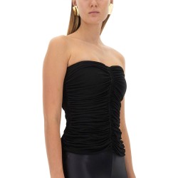 CREPE JERSEY BUSTIER