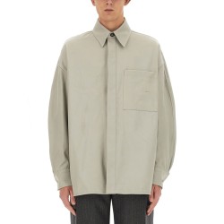 COTTON TWILL OVER SHIRT