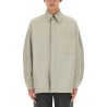 COTTON TWILL OVER SHIRT