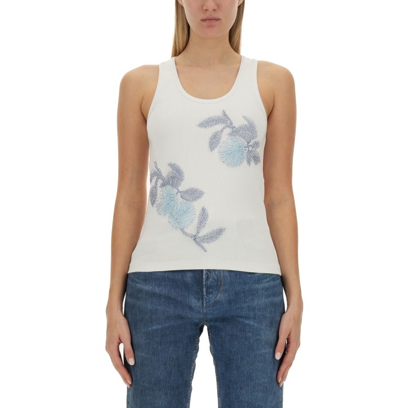 EMBROIDERED COTTON TOP