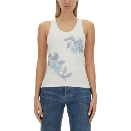 EMBROIDERED COTTON TOP