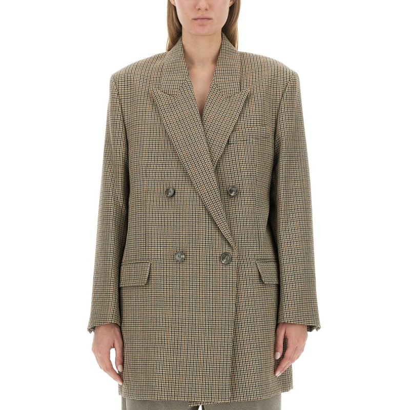 DOUBLE-BREASTED OVERSIZED JACKET