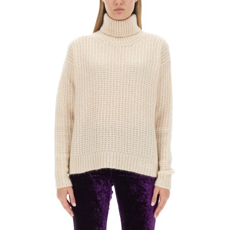 SILK AND CASHMERE TURTLENECK SWEATER