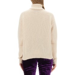 SILK AND CASHMERE TURTLENECK SWEATER
