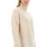 SILK AND CASHMERE TURTLENECK SWEATER
