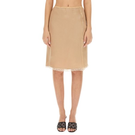 SILK CHIFFON SKIRT