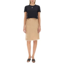 SILK CHIFFON SKIRT