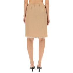 SILK CHIFFON SKIRT