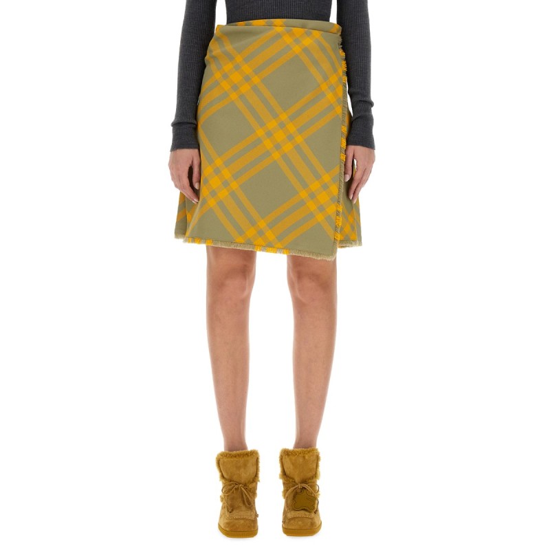 WOOL BLEND KILT