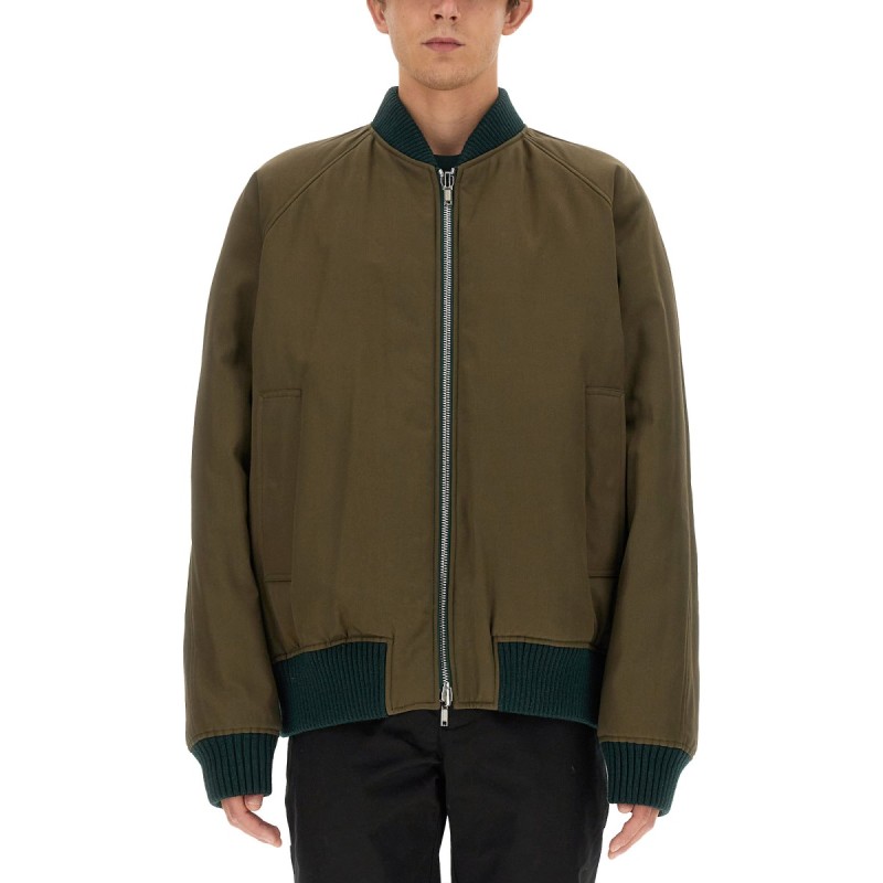 REVERSIBLE BOMBER JACKET
