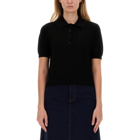 STRETCH COTTON POLO SHIRT