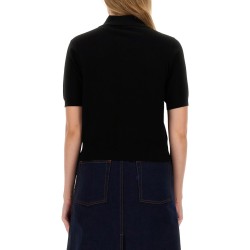 STRETCH COTTON POLO SHIRT