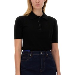 STRETCH COTTON POLO SHIRT