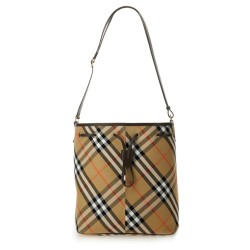 CHECK BUCKET BAG