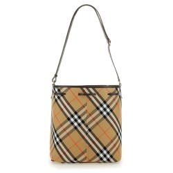 CHECK BUCKET BAG