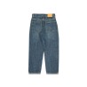ju pants eco washed denim/ dark blue/mix