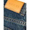 ju pants eco washed denim/ dark blue/mix