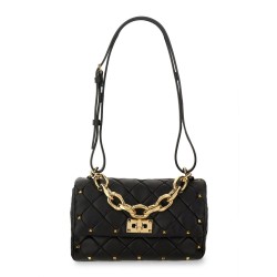 ROCKSTUD SPIKE SHOULDER BAG SMALL